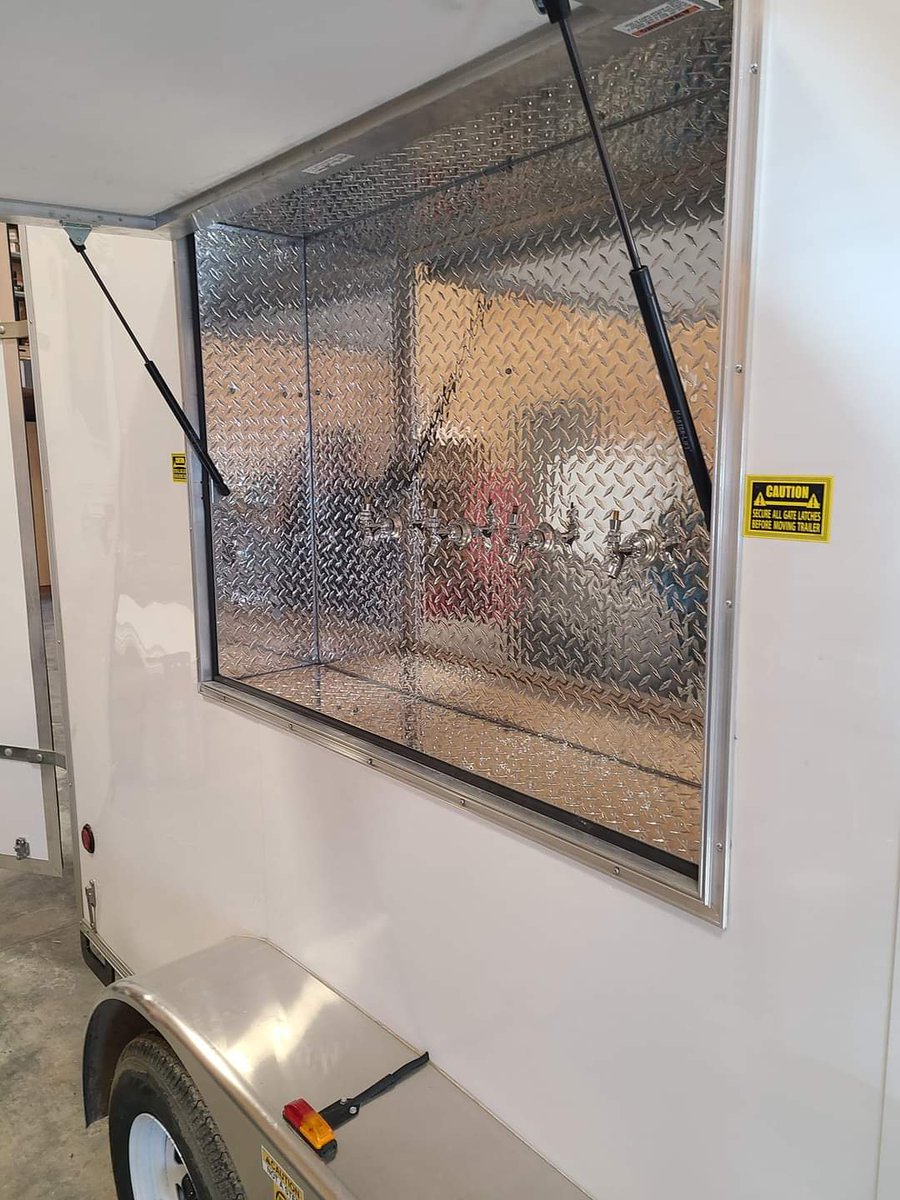 Our coolest install to date.

The CO-OP Camrose has a travel trailer with beer on tap.