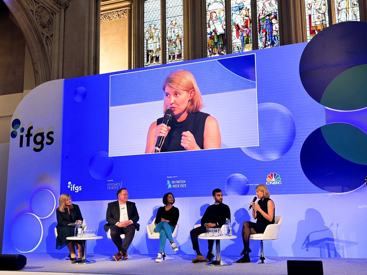OpenPayd's tweet photo. There's really only one place to be today - the @InnFin  Global Summit!

Great to hear from @DangRuhi, Pranav, @MylesStephenson, Kay and of course @_IanaDimitrova this afternoon on the future of #embeddedfinance 👂

#ifgs2023 

 @stripe
 @airwallex
 @OpenPayd
 @ModulrFinance https://t.co/GvcuN3RXYz