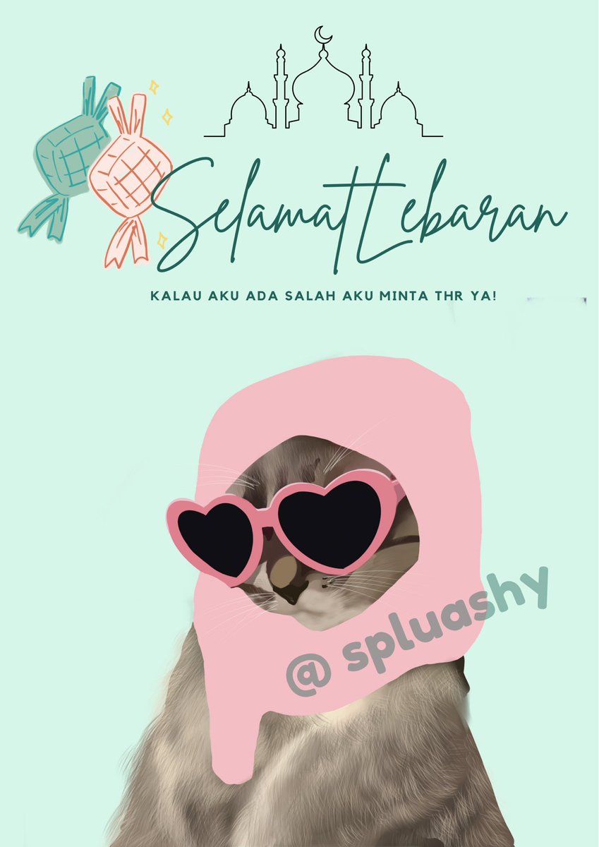 spluashy's tweet photo. @kegblgnunfaedh maaf izin numpang promo, bentar lagi lebaran yg mau custome eid mubarak card bisa nih kenkita, dijamin lucuuu!!! cocok buat bestie, crush, hts, keluarga dll. SLOT TERBATAS, START FROM 50k🌙🌟 bisa langsung DM https://t.co/kCHpV41Wcv