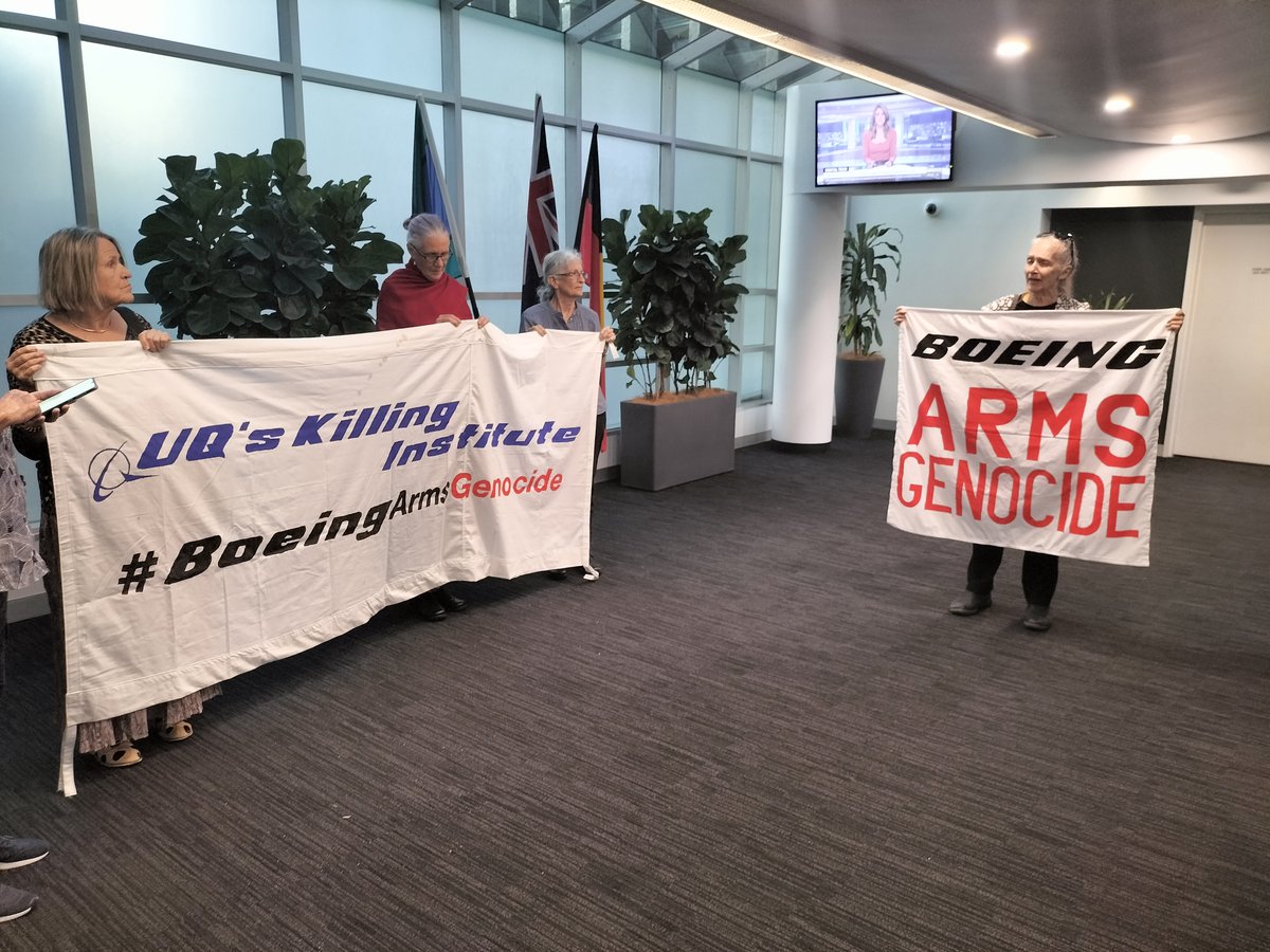 wagepeaceau's tweet photo. Someone sitting in that University Senate has persuaded them to listen to Boeing's entrees. 
The community says No!
We say NO to weapons corporations in social spaces, funded on the public purse. 
Boeing benefits. Because #BoeingArmsGenocide. Boeing engineers death. #BootBoeing https://t.co/MGRLyu8xba