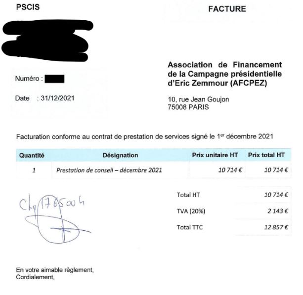 L_heguiaphal's tweet photo. Lors de sa présidentielle, Eric Zemmour a dépensé 359 000 euros en conseil en communication. Parmi les prestataires, on retrouve Damien Philippot (PSCIS) qui facturait 12 K par mois ses services ou encore… Jean Messiah - environ 80e de l’heure pour afficher son soutien au Z https://t.co/l8F1uHtzyf