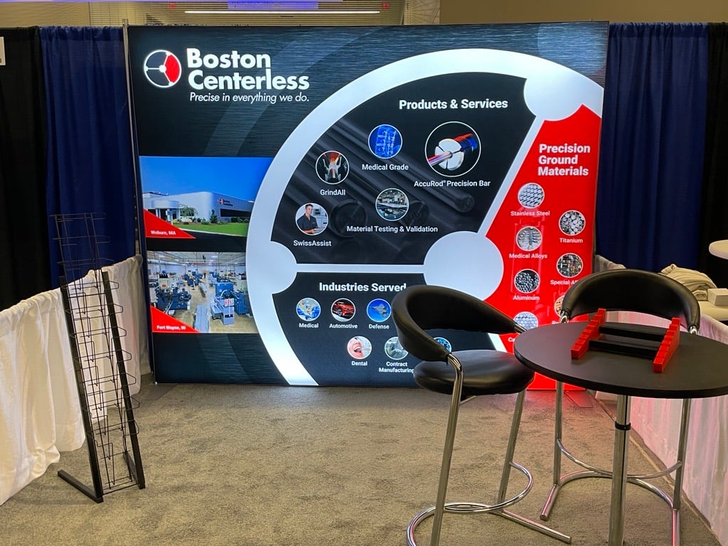 Precision Machining Technology Show (PMTS) kicks off now! Come visit us at Booth #1072 to connect and learn about everything new we've got going on at Boston Centerless! 

#pmts2023 #BostonCenterless #Manufacturing #PrecisionGroundBars #ClevelandOH #HuntingtonConventionCenter