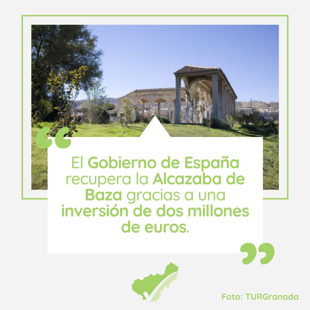 El Gobierno de España invierte 2 millones de euros en la recuperación de la Alcazaba de Baza.

granadahoy.com/provincia/Gobi…