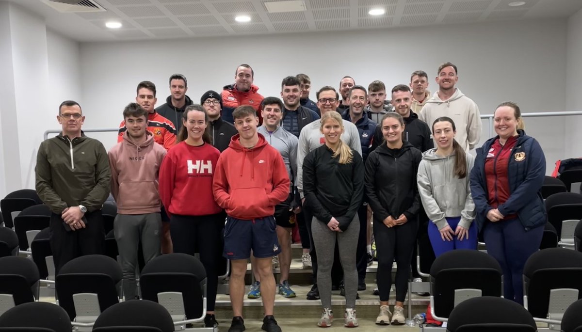 Thank you to the excellent Mick Byers <a href="/StrCoach_Mick/">Mick Byers - Maximising Performance</a> who presented the ASCA Level 1 S&amp;C Coach Accreditation Course to a great group of coaches who operate across the <a href="/OfficialCorkGAA/">Cork GAA</a> development pathway.
<a href="/the_ASCA/">Aus S&C Assn</a> <a href="/CorkGAACoaching/">Cork Gaa Coaching & Games</a> <a href="/MTUCork_Sports/">MTU Cork Campus Sports Department</a> <a href="/PessLimerick/">PESS @ UL</a> <a href="/UCC/">UCC Ireland</a> <a href="/SprtCourseTUS/">TUS Midwest Sport Courses</a>