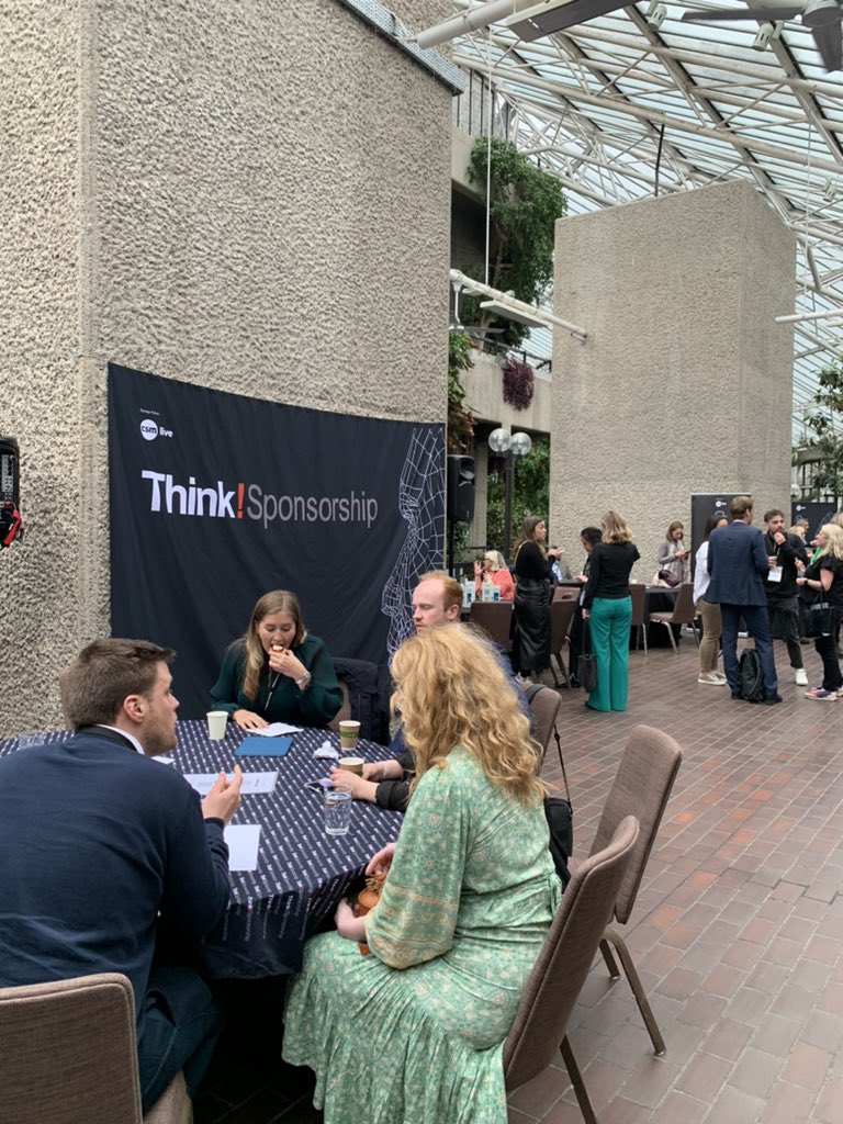 ThinkSpons's tweet photo. Time for Tea! Still so much chat and interactivity in the room. Great to see. Loving the vibe at #think29 #greatdelegates #sponsorshipreworked #scones https://t.co/FkJ1fXdxNZ