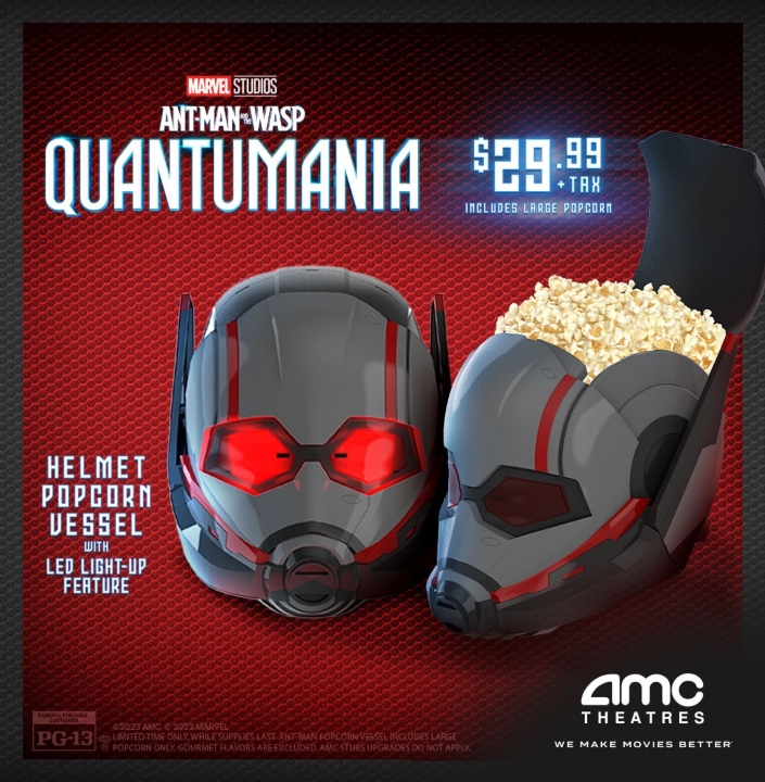 @screenrant @AntMan @movies_anywhere @MarvelStudios Yeah! I will be watching it with my #AntManandtheWasp popcorn bucket filled with #AMCPerfectlyPopcorn! 🍿 #AMCGORILLAZ🦍🦍 amctheatresmoviemerchandise.com/prod-20-1-295-…