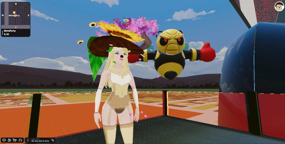 _Yukeve_'s tweet photo. Located the Boss Bee
#MPBossBee
#Decentraland https://t.co/6uT5BtObtf