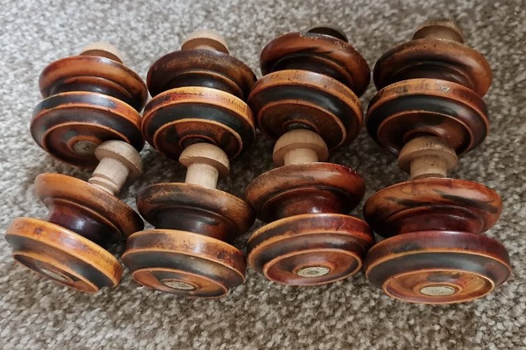 2016industrial's tweet photo. Knob restoration day ππ₯΄π€£ #restoration #repair #workshop #antique #antiquefurniture #woodenknobs https://t.co/Y4wm59KCfQ