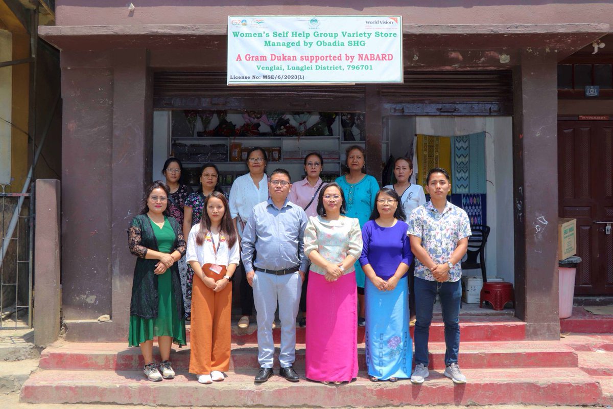 India is home to over 30% of almost 385 million children living in extreme poverty, the highest in south Asia. Thanks to NABARD, Mizoram for supporting our women groups. Microfinance is one way we are fighting poverty across the country. #MicroFinanceWorks