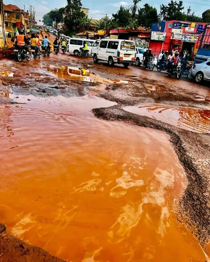 AfricaTembelea (@africatembelea) on Twitter photo The Speaker said he has also received complaints from several legislators about the dire state of Ugandan roads.
“Hon. Linos came to me complaining that some men are no longer functioning properly because their backs are broken because of the potholes," <a href="/Thomas_Tayebwa/">Thomas Tayebwa</a> said. The Speaker said he has also received complaints from several legislators about the dire state of Ugandan roads.
“Hon. Linos came to me complaining that some men are no longer functioning properly because their backs are broken because of the potholes," <a href="/Thomas_Tayebwa/">Thomas Tayebwa</a> said.