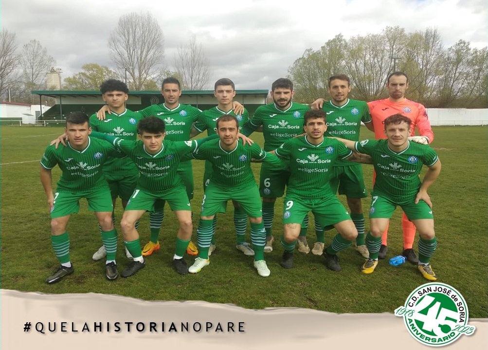 cdsanjosesoria's tweet photo. REGIONAL | ✍🏻 LA CRÓNICA

@cdsanjosesoria 2️⃣-0️⃣ @CDInterVA 

🗞 3 puntos que son oro.

Importante victoria la conseguida en San Juan de #Garray. Los colegiales no bajan el pistón y se meten de lleno en la pelea por la tercera posición.

#VamosSanJosé | #SanJoséInter https://t.co/cWwCkO6y9F