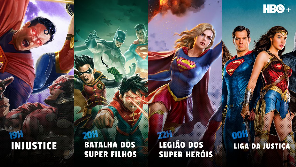 HBO_Brasil's tweet photo. Para o alto e avante nessa maratona pra comemorar o 85º aniversário do Homem de Aço! 18/04, a partir das 19h, na #HBOPlus. ✊🎬 https://t.co/MlOxdCSWPn