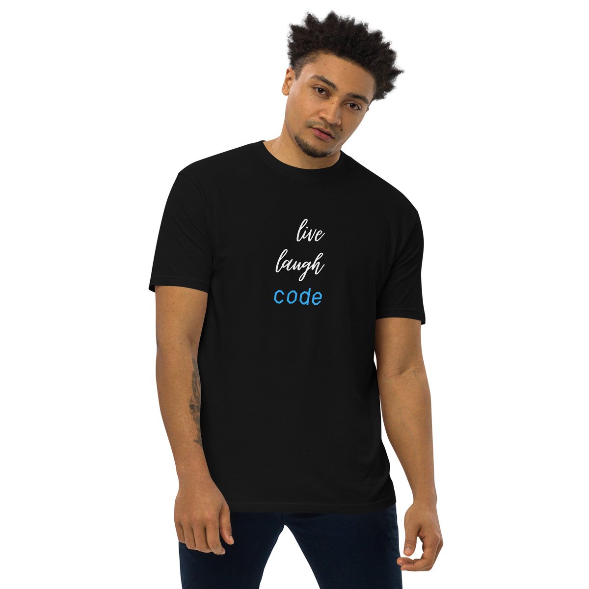 designbybitlion's tweet photo. Awesome! Amazing! Our latest arrival. Coding Shirt | Live laugh code | programming t-shirt | dark | men's | Computer Science at $24.00.
https://t.co/M8NAiQG1zj
#CodeGeekGift #ProgrammerTShirt https://t.co/LT5Z6QwKSf