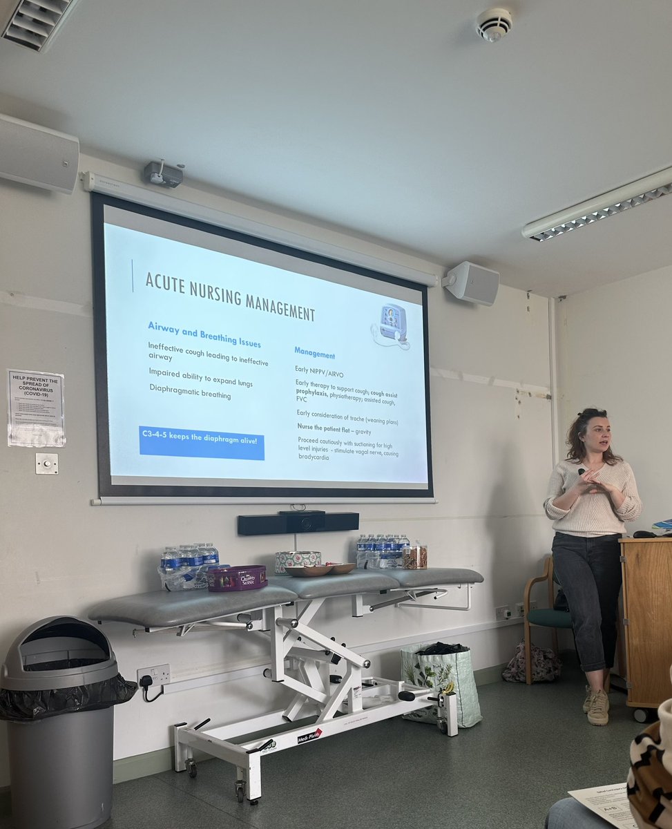 PencarrowICU's tweet photo. Some pictures from our Neuro Study Day 🧠 sessions taught by some of the senior members of the Pencarrow team to colleagues and some visiting nurses from Torbay ICU Looking forward to the repeat session next week! #teampencarrow @UHP_NHS @TorbaySDevonNHS https://t.co/Fj7fQP1xPQ
