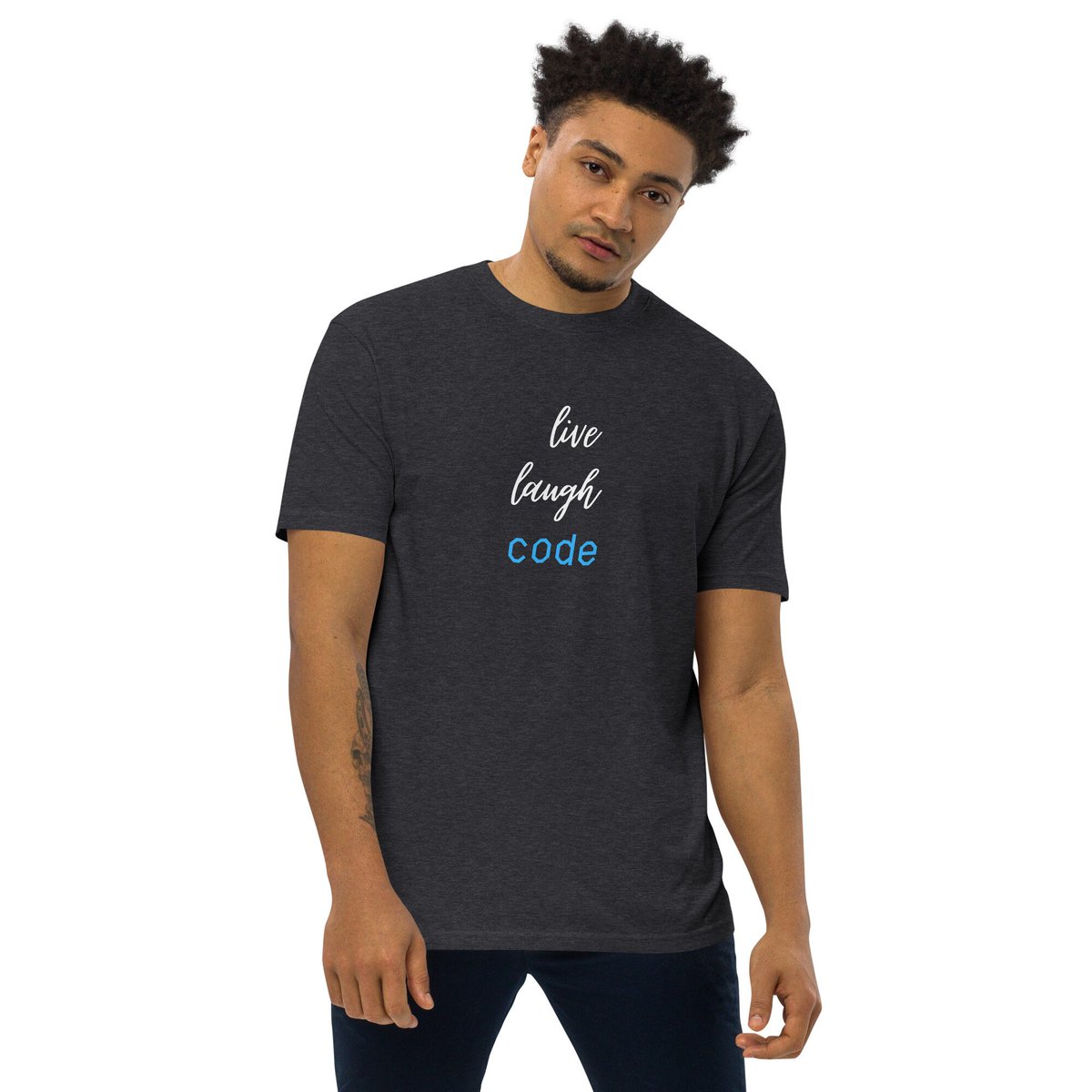 designbybitlion's tweet photo. Awesome! Amazing! Our latest arrival. Coding Shirt | Live laugh code | programming t-shirt | dark | men's | Computer Science at $24.00.
https://t.co/M8NAiQG1zj
#CodeGeekGift #ProgrammerTShirt https://t.co/LT5Z6QwKSf