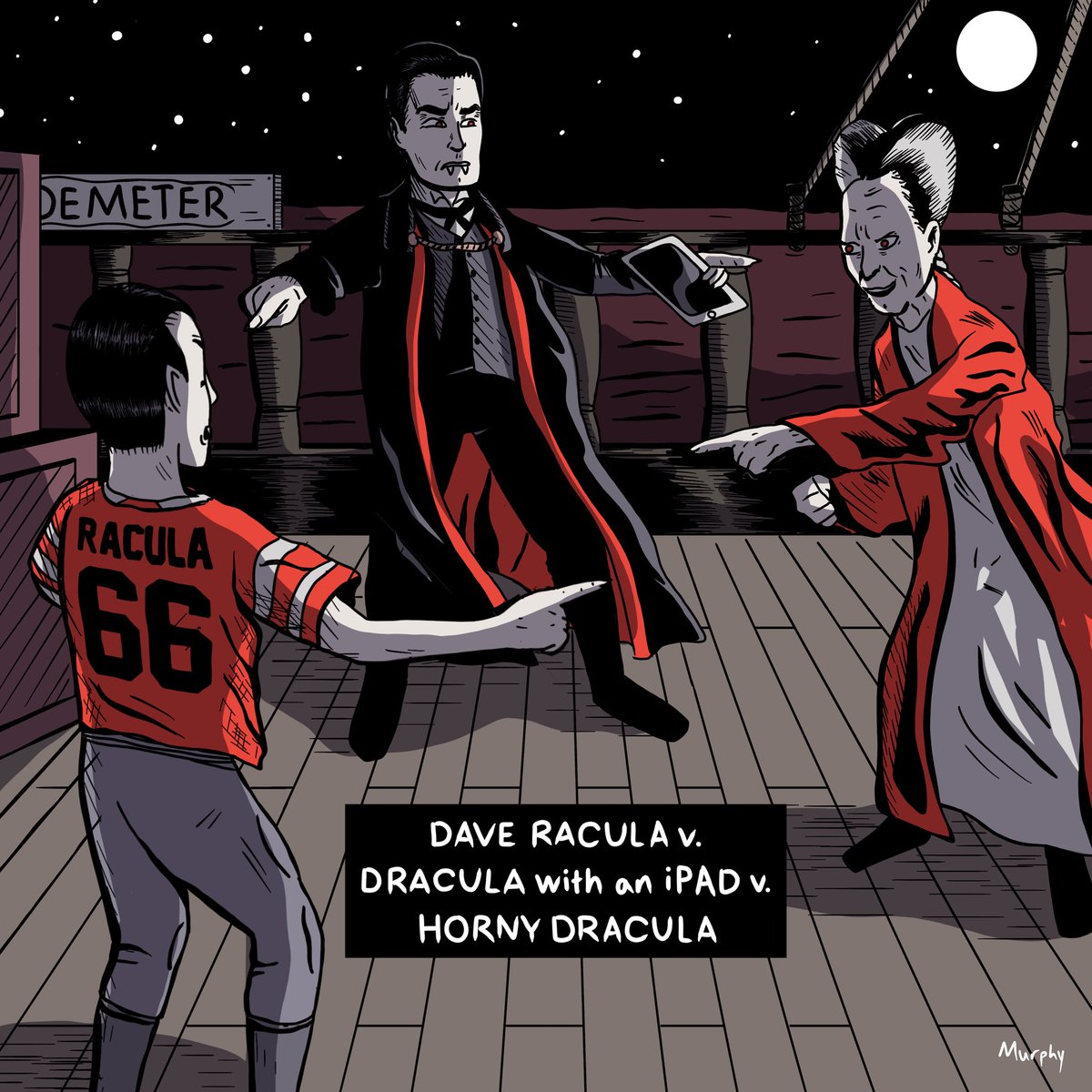 rdmurphyart's tweet photo. Dracula: No Way Home @TheWeeklyPlanet @WeeklyPlanetPod @wikipediabrown @mrsundaymovies https://t.co/ieL3N2ouNq