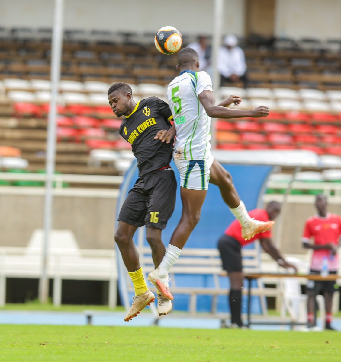 Go hard or go home! Over the weekend against Wazito FC.

Image / <a href="/KCBFootball/">KCB Football Club</a>