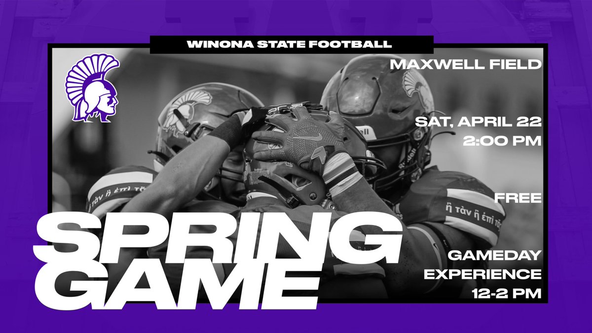 GAME WEEK ⬇️🏈🍿

<a href="/WinonaState_FB/">Winona State Football</a> <a href="/WinonaStateATH/">Winona State Warriors</a> 
<a href="/winonastateu/">Winona State University</a> <a href="/WSUWarriorClub/">Winona State University Warrior Club</a>
