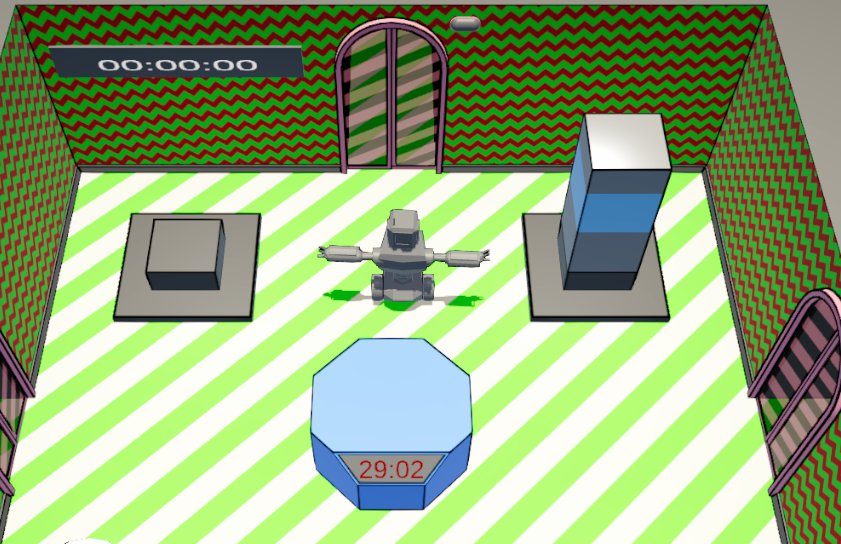 MatchaMaze's tweet photo. Barely rigged, not animated at all, but already asserting dominance. Brave if we take into account that everything is cause by their impatience...

A quick check how it looks in game and a diffused stable image for reference. How do you like it?

#gamedevelopment #Blender3d https://t.co/NBCdV7NyWE