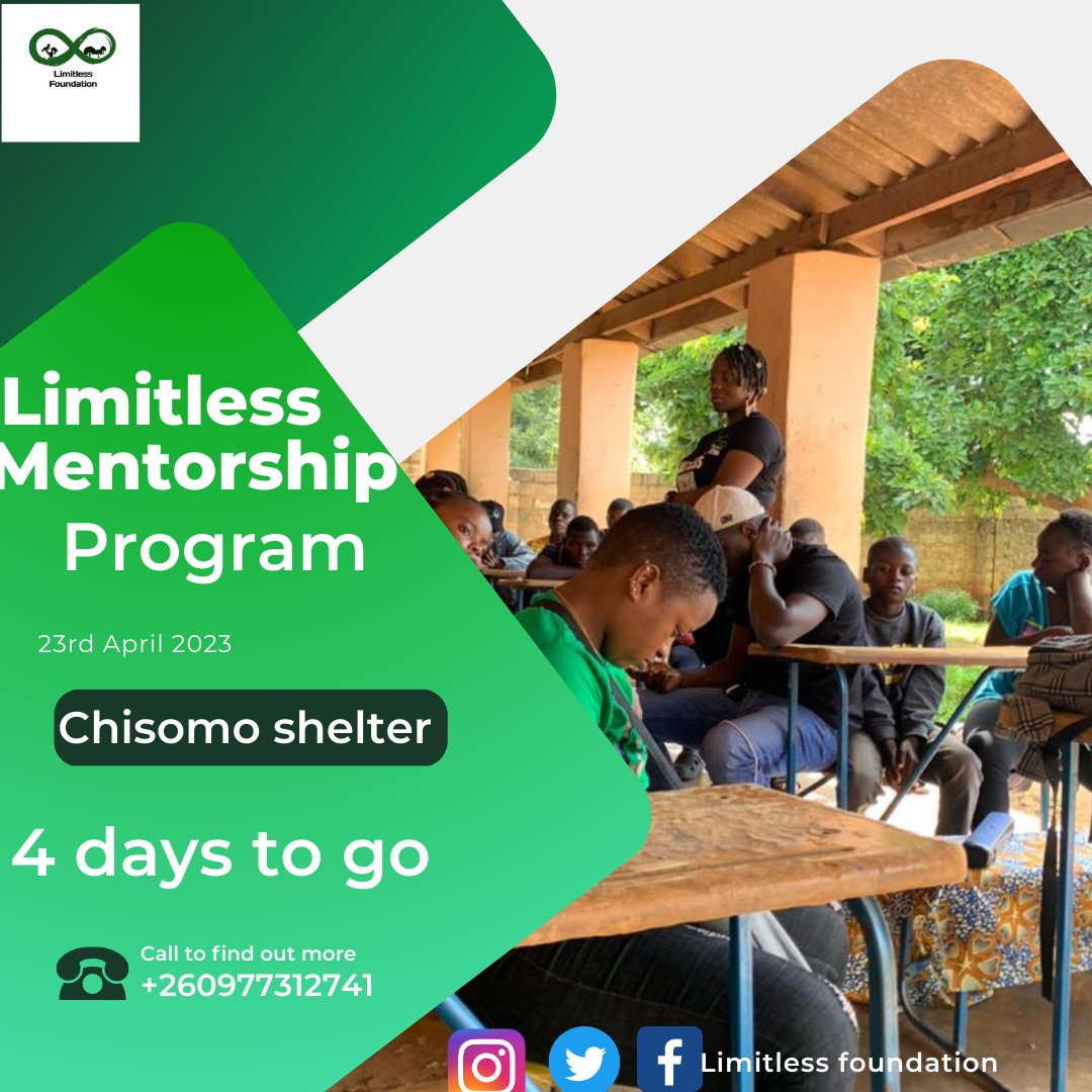 LimitlessFDN's tweet image. It is never too late to be what you might have been.
#Count_down_to_the_Limitless_Mentorshiop_Program
m.facebook.com/story.php?stor…