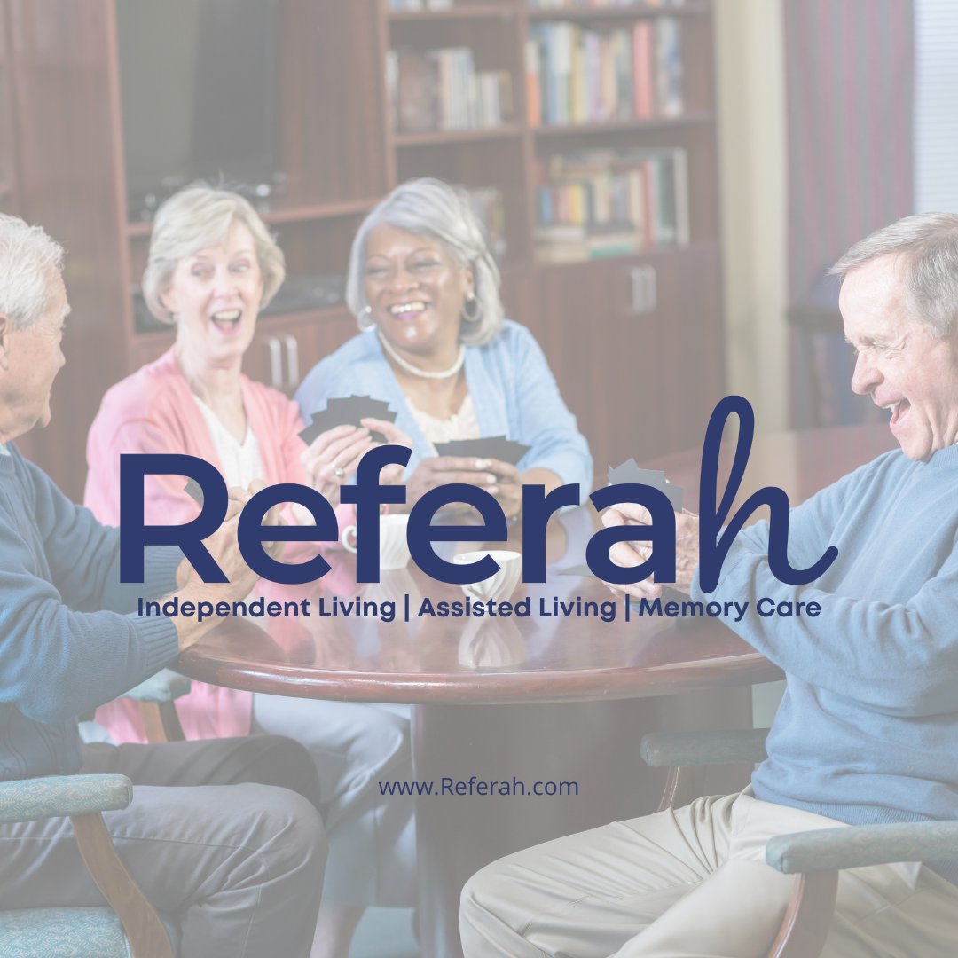 Ready for a new chapter? 📚✨ Discover the joy of senior living with Referah.com! 💙 Our free service takes the guesswork out of finding the perfect community, so you can focus on creating lasting memories. #Referah #SeniorLiving #RetirementGoals #FunTimesAhead"