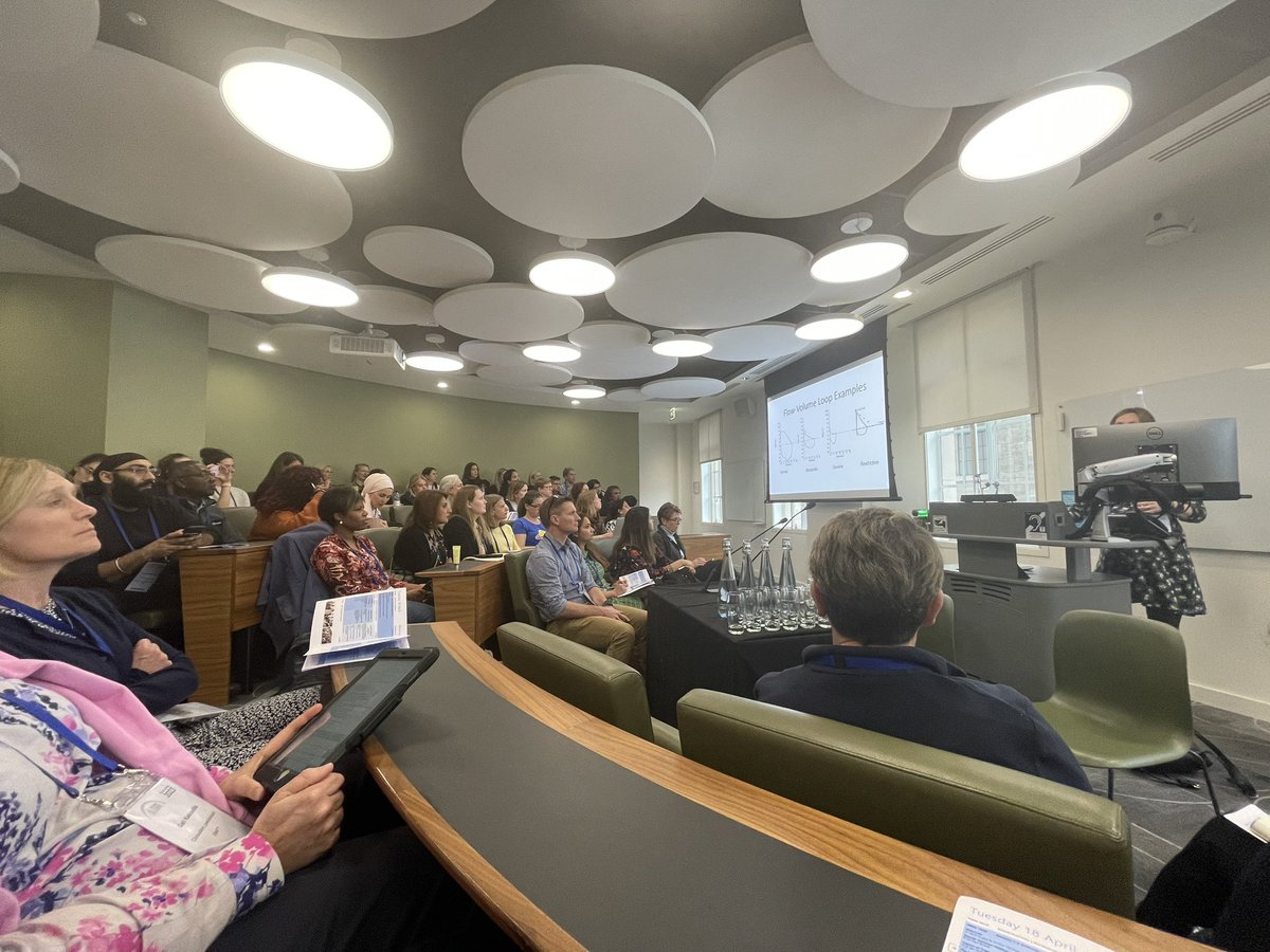 Paediatric Respiratory Conference, London tweet media