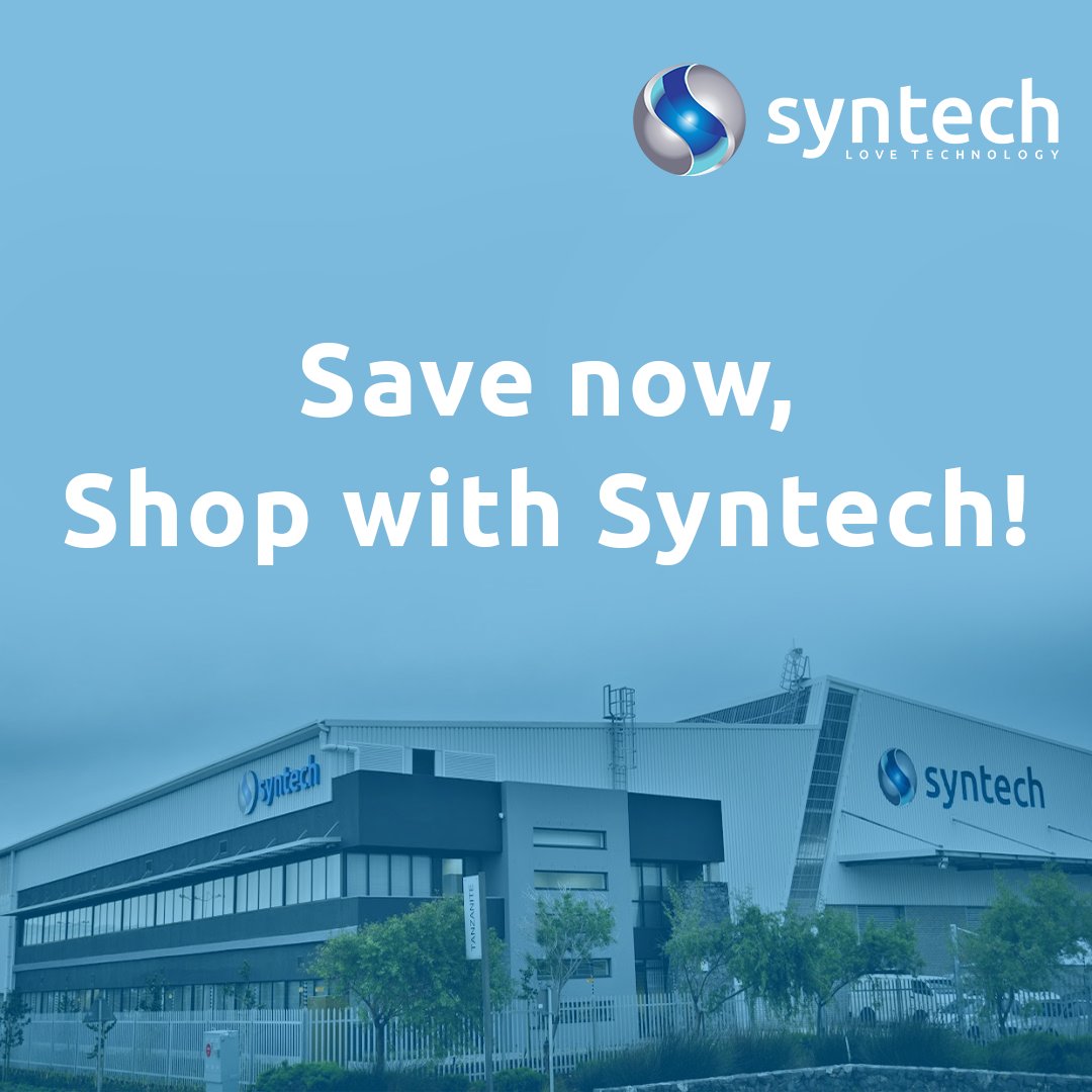 SyntechSA's tweet photo. Upgrade your tech and save, with Syntech! Shop our weekly tech accessories and devices on promotion each week.
Shop this week’s promotions here: https://t.co/iv8M0inxuN
#techdevices #techaccessories #promotion https://t.co/8ntxfyQiYV
