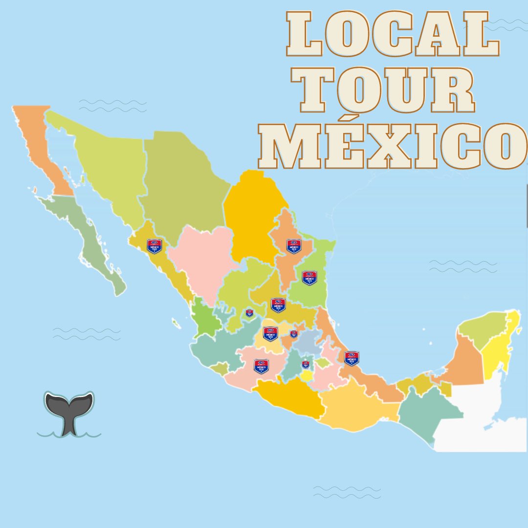 LOCAL TOUR MÉXICO 🇲🇽!
10 estados y más en camino 🏌🏼‍♂️🏌🏼‍♀️