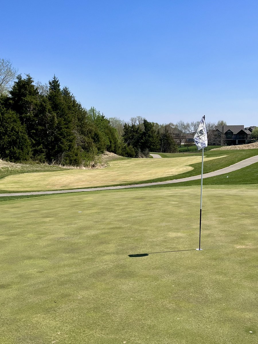KStateMGolf's tweet photo. Our K-State Golf Short Course is looking 🔥!! Huge shoutout to @mattgourlaycgcs and his staff for always taking care of us and @KStateWGolf 👍🏻⛳️ https://t.co/UkxNQfFlR9