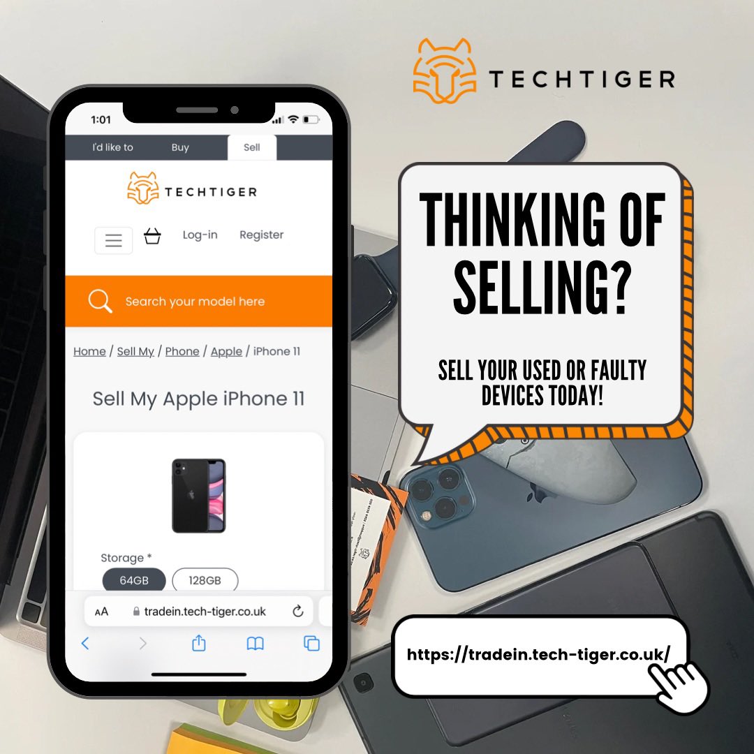 Techtigeruk's tweet photo. Looking to sell your used devices? 📱 
Working or faulty?❌We buy them all🐾

https://t.co/sO96kYq244

#Jointheambush 🐯 
#techtiger 🐾
.
.
.
#refurbishedphone #usedphone #savemoney #deals #sale #iphone #samsung #phone #smartwatch #apple #samsunggalaxy #getcash #sellyourmobile https://t.co/jJ9euyKW5p