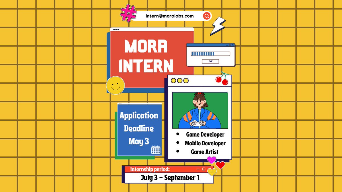 moralabs's tweet photo. Mora Intern 2023 Temmuz Ayında Başlıyor🎉
Son Başvuru: 3 Mayıs 2023

Kendi oyununu ya da mobil uygulamasını yapmak isteyen yazılımcılar ve tasarımcılar buluşuyor! Sen de Mora Intern’de yer almak istiyorsan başvurunu intern@moralabs.com adresine gönderebilirsin. 📩 #internship2023 https://t.co/K9tgNYffGH