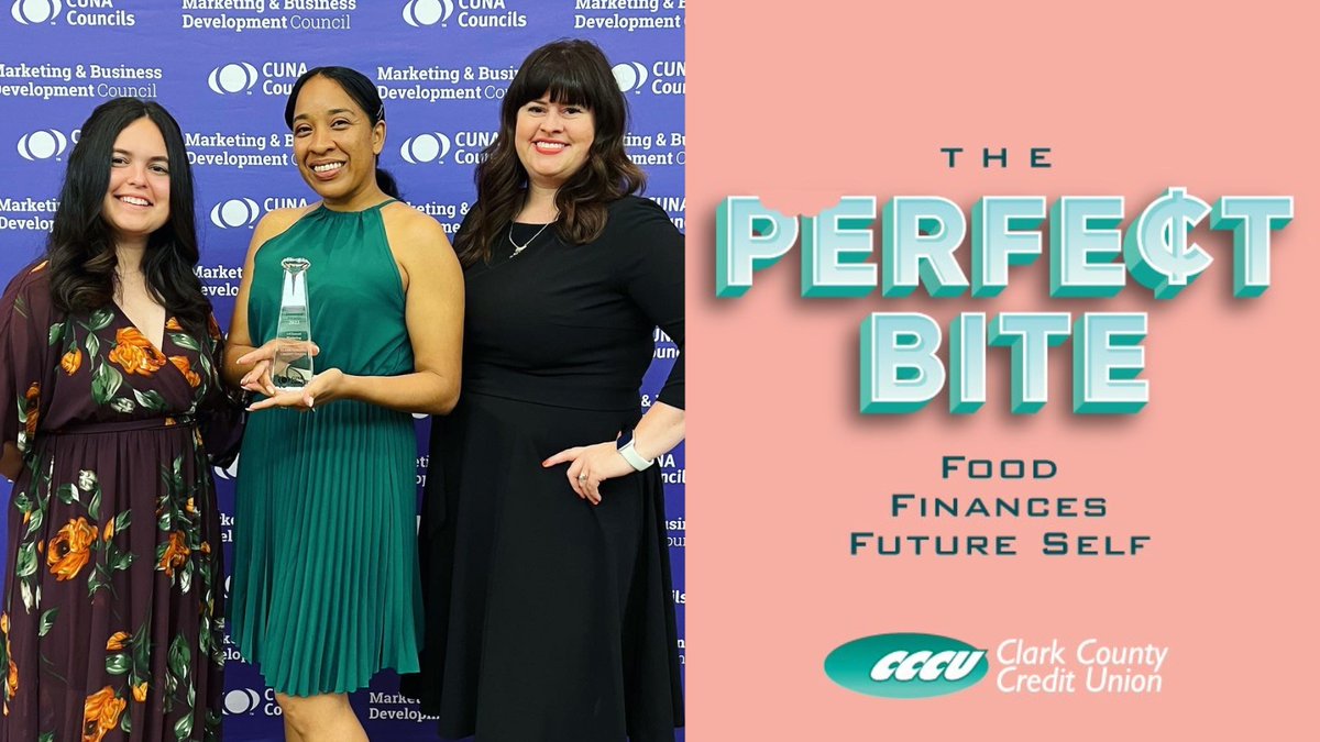 CreateCreditU's tweet photo. TEAM: Help us congratulate #TeamCCCU for recently winning a @CUNA Diamond Award for our podcast - The Perfect Bite! Tune in every Wednesday on Apple Podcasts, Spotify or https://t.co/qubiriIhwQ!

#TeamTuesday #Podcast #ThePerfectBite #AwardWinning #CreditUnion https://t.co/wAm5GW0yzl