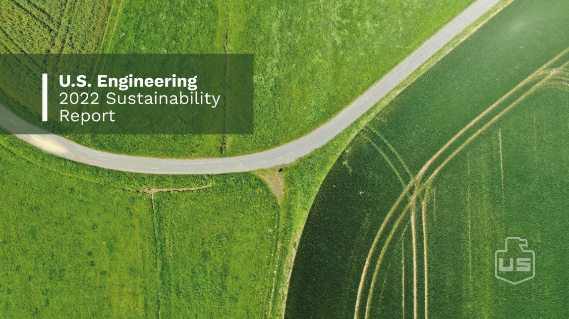 USEngineering's tweet photo. The 2022 U.S. Engineering Sustainability Report establishes our baseline for sustainability reporting, shows how we calculated our carbon footprint and lays the groundwork for our future efforts toward #sustainability. https://t.co/r3WkWK1Tuv  #USELegacyProject #LeaveALegacy https://t.co/c1NiX1IqhG