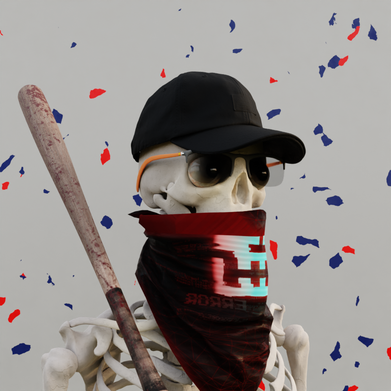 RafaFer33264746's tweet photo. 📷fancy baseball skeleton #0004 / 10000 TOP NFT Collection living on Polygon

📷Mint yours at https://t.co/XmWOt172jL…………… #nft #polygon #nftartist

#nftcollector #rafafernandez #nftfancybaseballskeleton #baseball #baseballlife #nft #3d #blender https://t.co/n5r0phGpv3
