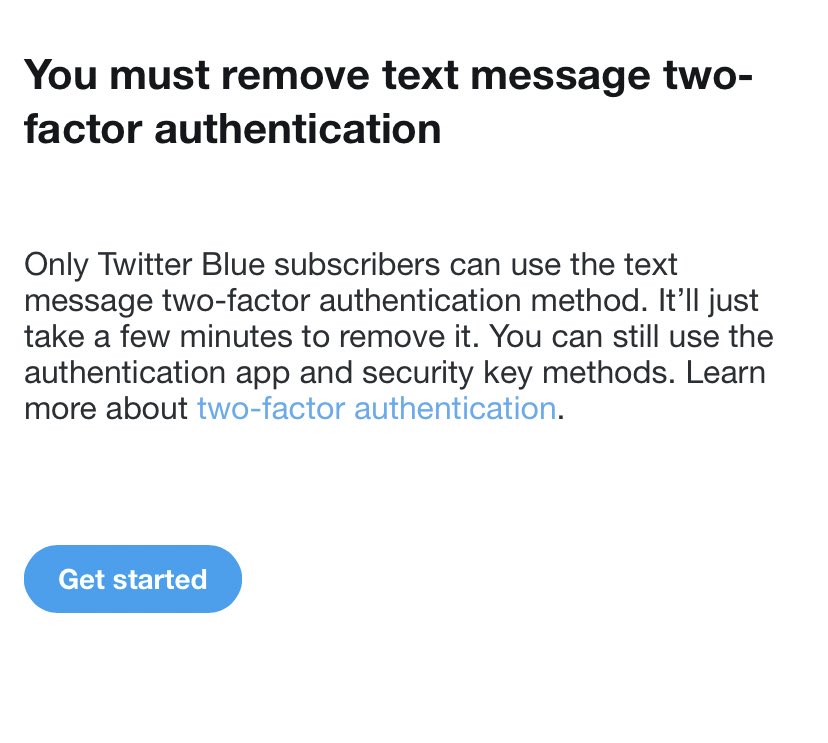 it_person1's tweet photo. Yes, I love making my account less secure because I don’t want to give a billionaire my money. https://t.co/CfhB9bfJ1n