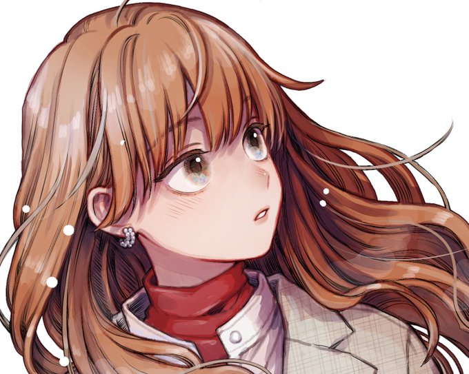 色塗り中 冬月さん 