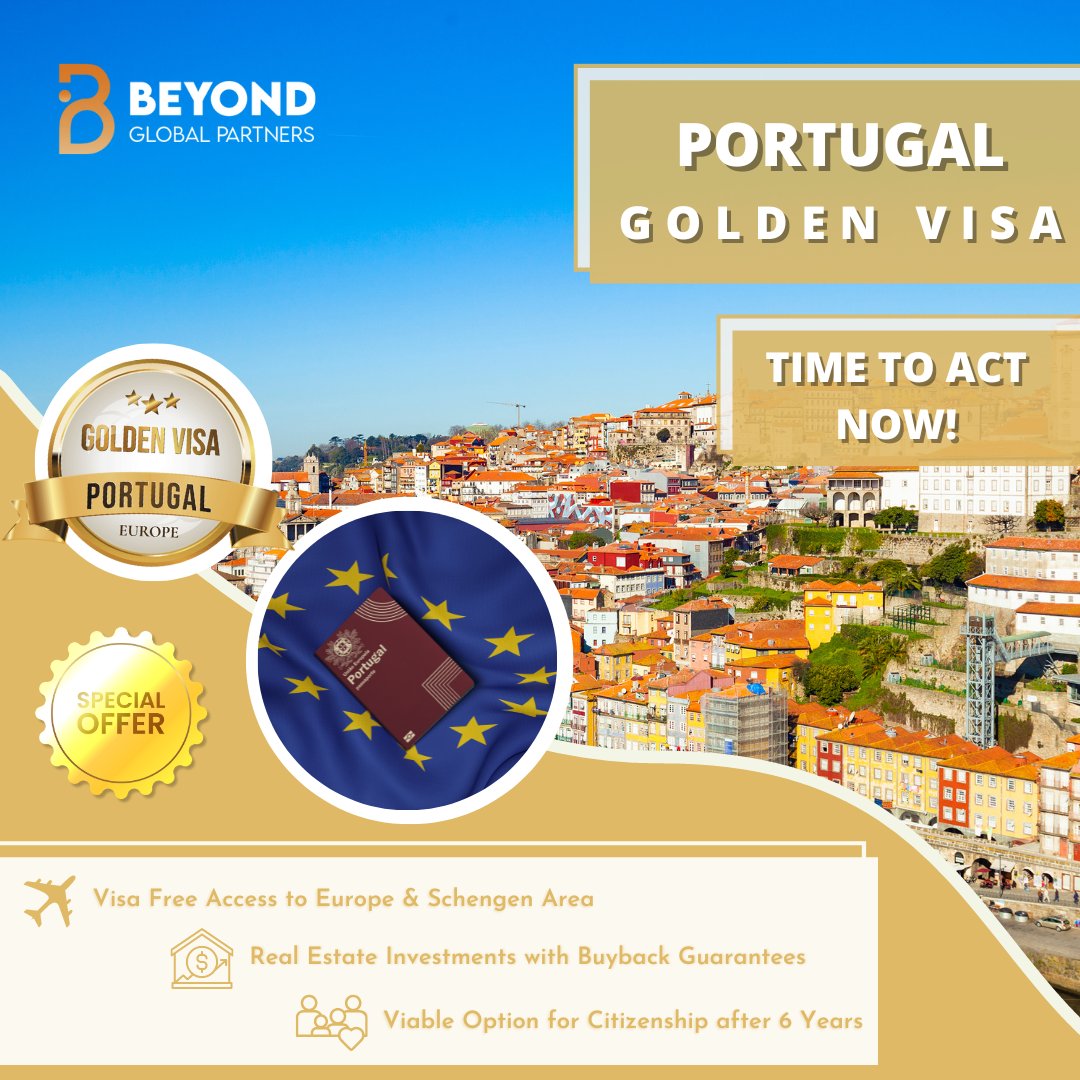 beyondgpc's tweet photo. What are the latest changes on Portugal Golden Visa?

Book a free consultation today.

#portugal #portugalgoldenvisa #goldenvisa #portugalrealestate #portugalinvestment #beyondglobal #beyond #beyondglobalpartners https://t.co/8u99IGc0Hh