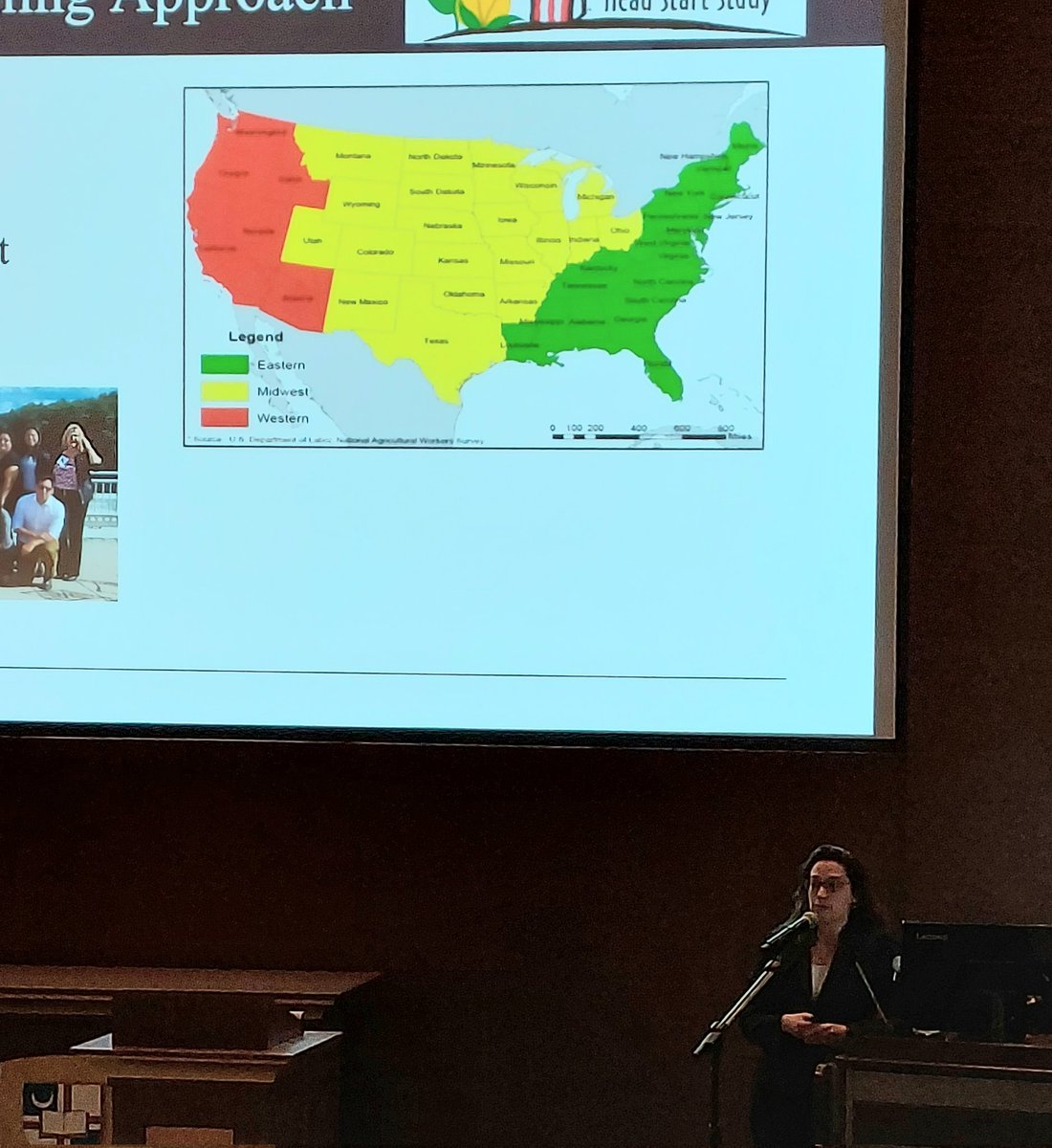 CUAPsychology's tweet photo. Dr. @Sandra_Barrueco presenting during Research Day. "Faith in a Nationally-Representative Sample of Migrant Farmworkers with Young Children."

#cua
#cuapsych 
#cuatresearchday https://t.co/9IisMvNBOW