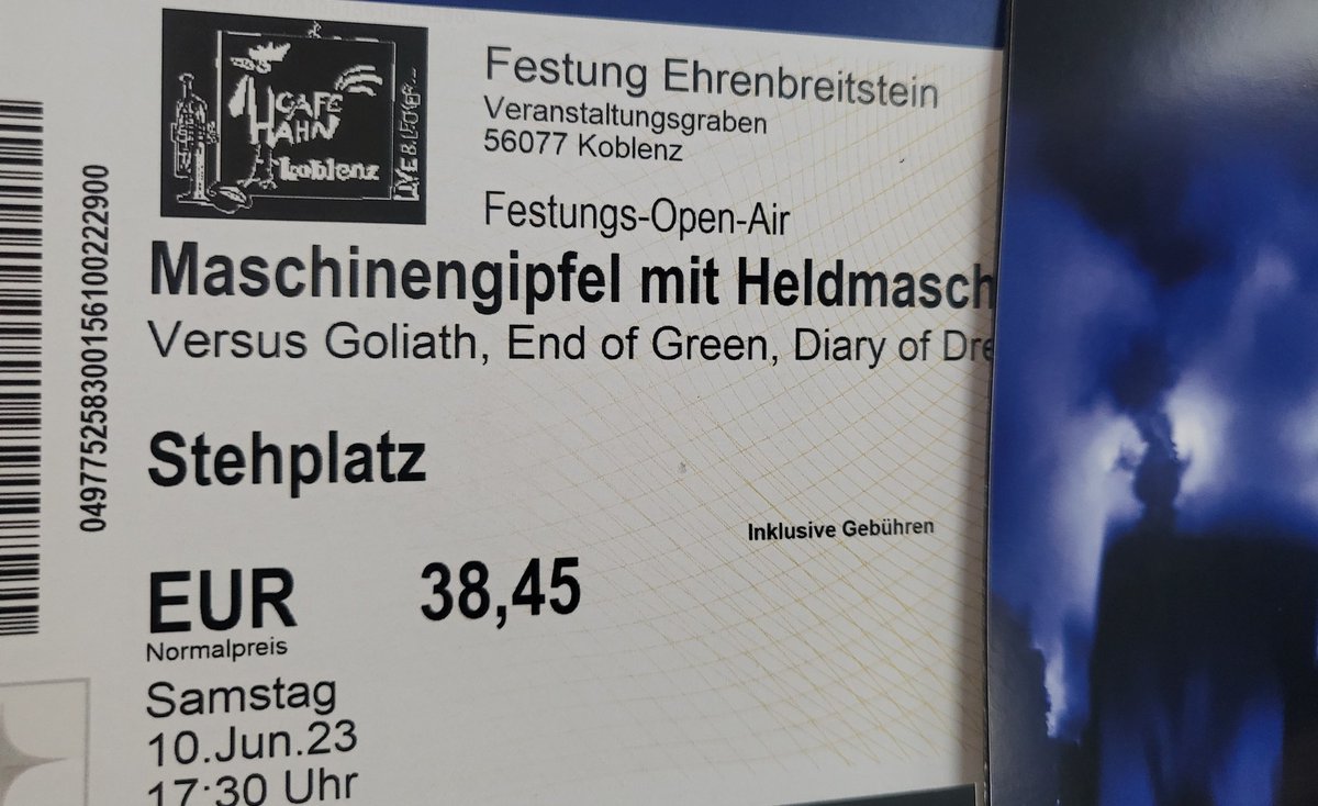 ChrisNox77's tweet photo. Karte ist da, jetzt muss sich nur noch jemand melden !?!?! https://t.co/3pa8WBN8cB