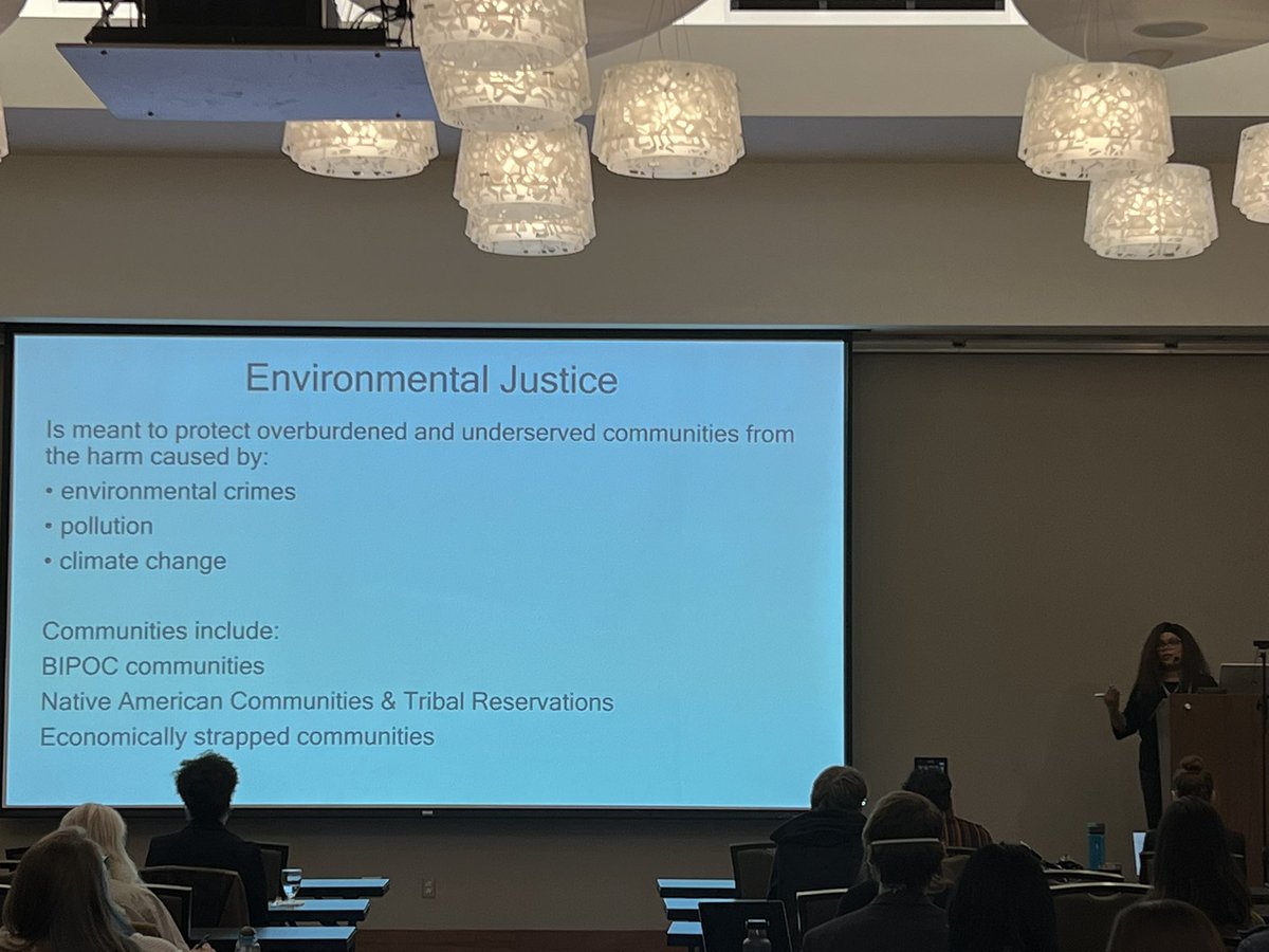 ILINSeaGrant's tweet image. Dr. Latonya Jackson draws attention to #environmentaljustice &amp;amp; the need for changing the negative depiction of #marginalizedcommunities as she shares her twisted tale of #CECs, fish, and the human race during #ECEC23. @UCResearch2030 @PurdueFNR @ILextension @SeaGrant @ISTCatUIUC