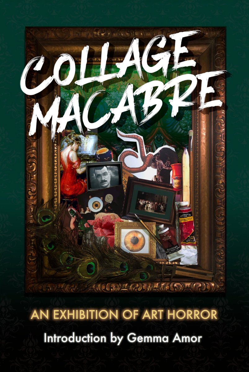 COLLAGE MACABRE has been called:

🎨a must for all patrons of the dark arts
📚a crucial new collection of horrors
😍beautifully decadent
🖼rich with vivid imagery

TODAY we release it to the world! Buy a copy now, lest you miss this terrifying exhibition of art horror!

Links 👇