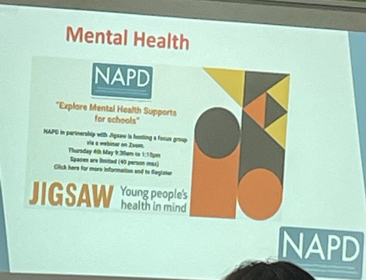 NAPD Region 9 (@napdr9) on Twitter photo Thank you to <a href="/paulcrone_napd/">Paul Crone</a> for delivering at our <a href="/NAPDR9/">NAPD Region 9</a> meeting this afternoon in <a href="/Colaistebride/">Coláiste Bríde D22</a> on emerging issues such as Teacher Supply, SNAs, Summer Programmes, Mental Health, School Inclusion Model <a href="/NAPD_IE/">NAPD</a> Thank you to <a href="/paulcrone_napd/">Paul Crone</a> for delivering at our <a href="/NAPDR9/">NAPD Region 9</a> meeting this afternoon in <a href="/Colaistebride/">Coláiste Bríde D22</a> on emerging issues such as Teacher Supply, SNAs, Summer Programmes, Mental Health, School Inclusion Model <a href="/NAPD_IE/">NAPD</a>