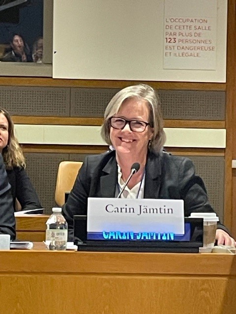 JennyKrisch's tweet photo. Countries are looking for ways to mobilize private capital to finance sustainable development ambitions. Can sovereign SDG bonds help close the financing gap for Agenda 2030? Great discussion between investors and countries. #Fin4Dev @SidaCarin @Sida @INFFplatform https://t.co/TrptxvYJDE