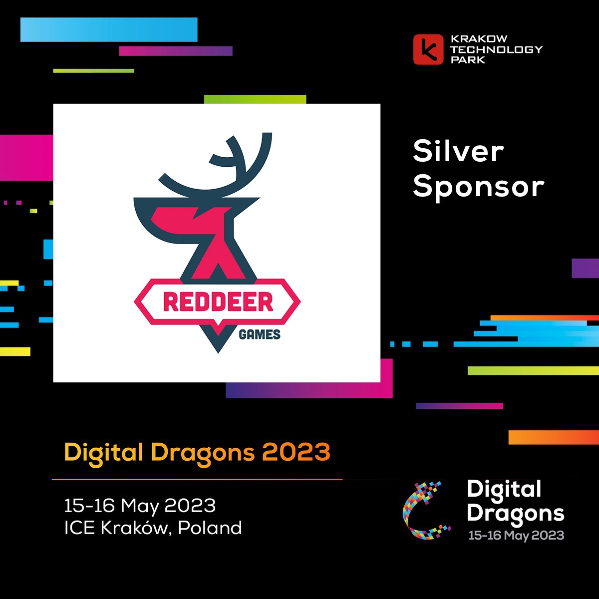 Digital_Dragons's tweet photo. 🎮Red Deer Games is silver sponsor of Digital Dragons 2023!

✅ TICKETS: https://t.co/GR0jdXFuiO https://t.co/lB8Lg3jY3R