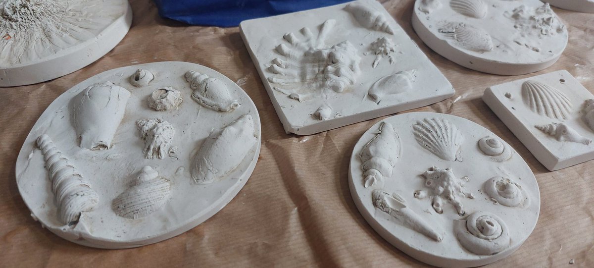 wlhaydock's tweet photo. Cast's of a seashell kind 🐚.... the experiment pile is growing... 🤔 #whattodonext #plastercast #experimental https://t.co/gAZyNhfxU8
