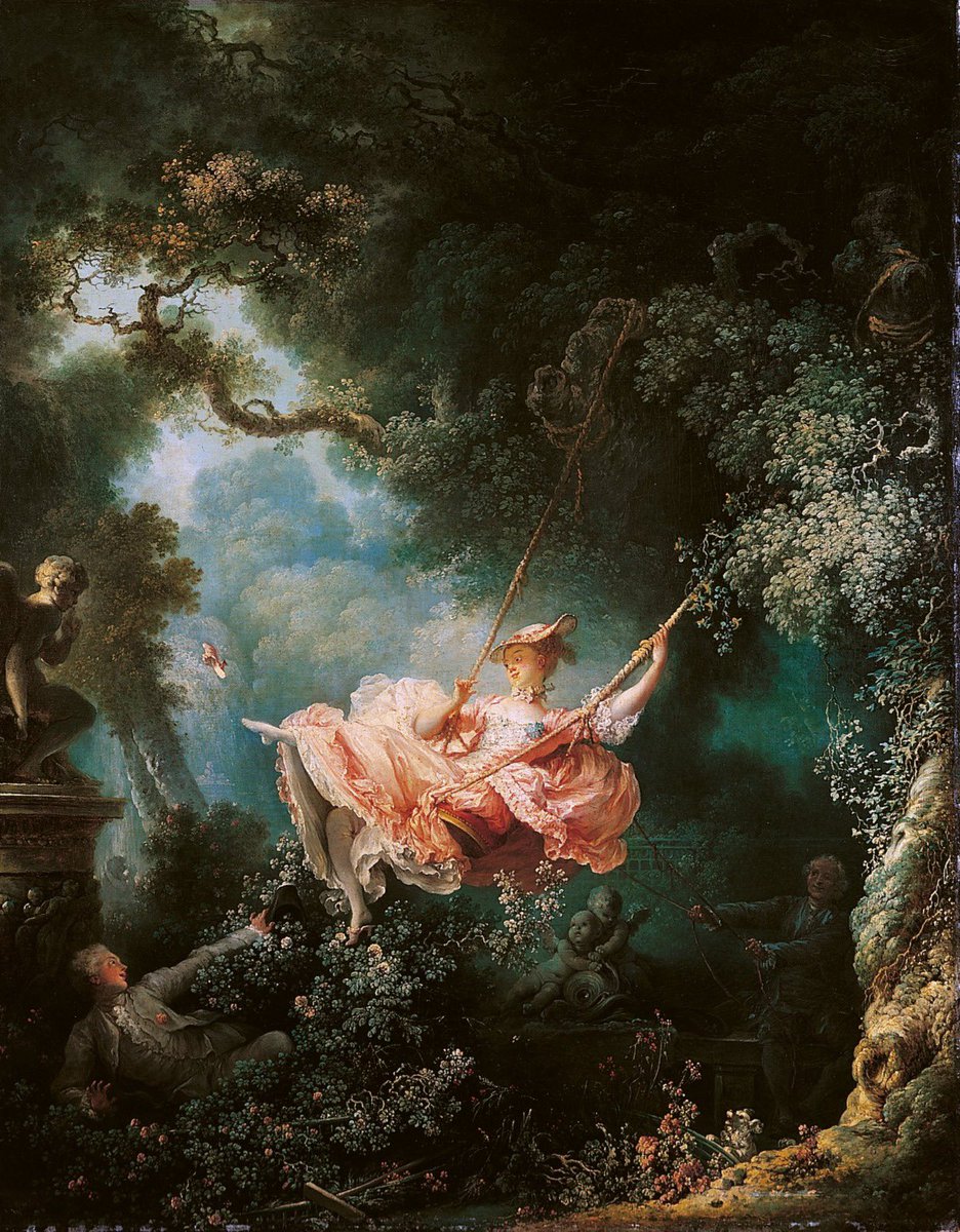 eclectickling's tweet photo. 9. Jean Honoré Fragonard - Les Hasards heureux de l'escarpolette (1968) https://t.co/iMQuzqirYc