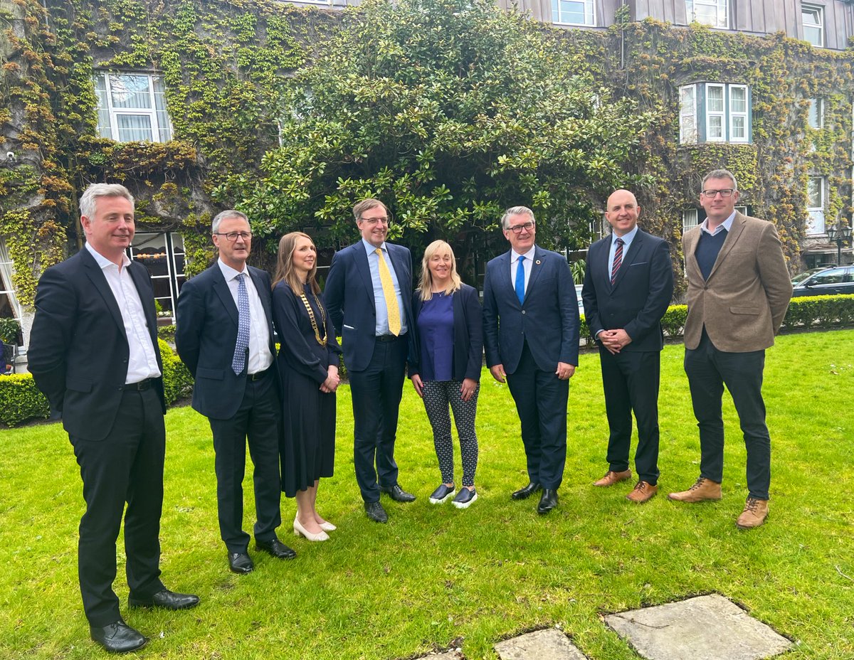 A delegation representing Ennis Chamber led by Chamber President Sheila Lynch, had the pleasure to meet with Dutch Ambassador Adriaan Palm today, for productive engagement on sustainability, renewable energy, both on-shore and off-shore, including floating off-shore. #SDG13