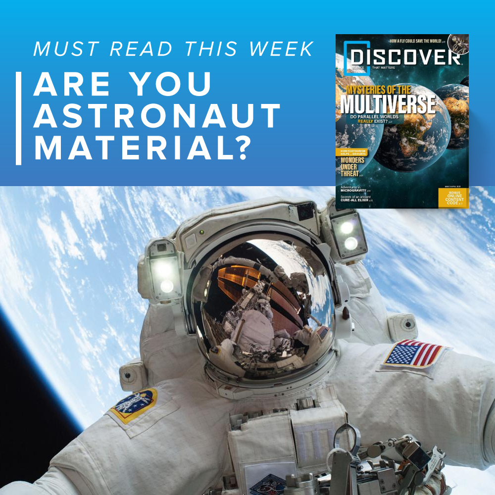 zinio's tweet photo. Astronauts have one of the most competitive jobs in the world — 18,300 people applied in 2017  and only 12 made the final cut. 🧑‍🚀🧑‍🚀

But what does it actually take to become an astronaut?

Find out now 👉 https://t.co/TGueFJBTMa

#space #nasa #astronomy #science #astronauts https://t.co/2Z5x18bkTo