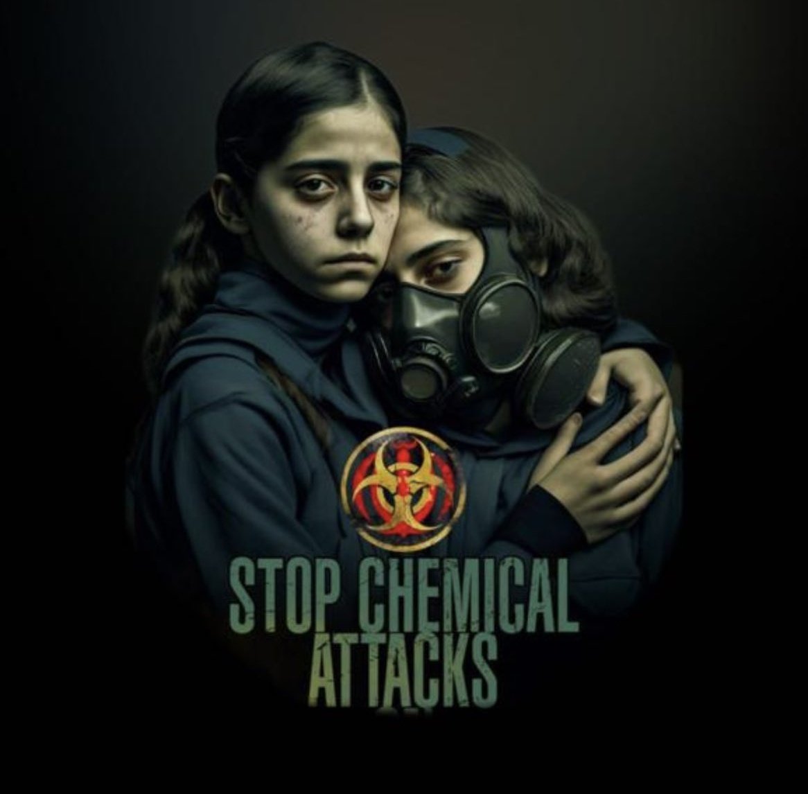 #توفان_توییتری در اعتراض به #حملات_شیمیایی_به_مدارس و تقاضا از 
 نهادهای حقوق بشری بین‌المللی برای اقدام جدی‌تر برعلیه ج‌ا برای این جنایت.

تاریخ:چهارشنبه ۳۰ فروردین ماه ۱۴۰۲
زمان : ساعت ۲۱:۳۰ به وقت ایران 

هشتگ توفان اعلام خواهد شد
#ChemicalAttacksOnSchools