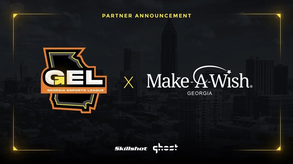 georgia_esports's tweet photo. Excited to announce GEL @GhostGaming  and @SkillshotMedia are partnering with @MakeAWishGA! We can't wait to continue supporting their mission! If you've ever wondered about the power of gaming - Ethan's Wish will tell you all you need to know: https://t.co/z6rffkOBNx https://t.co/bYCf3mAc5U